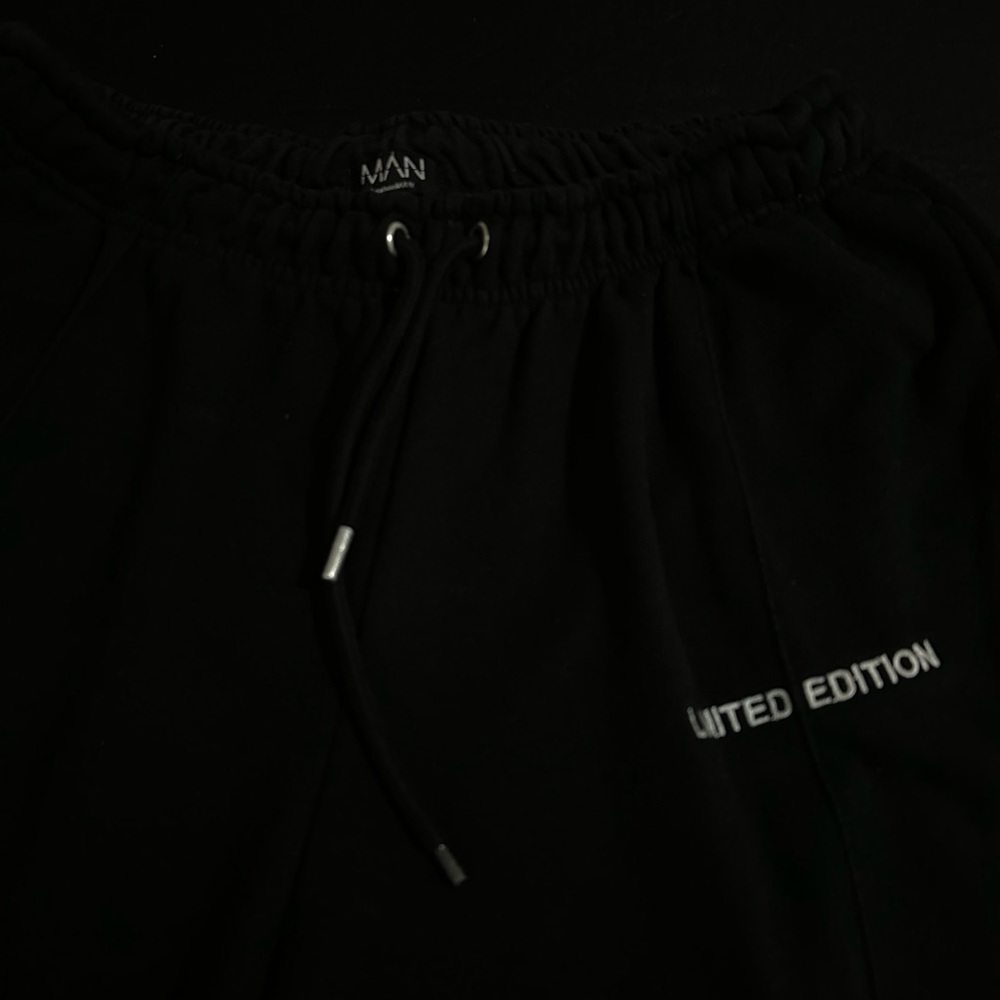 Relaxed Loopback Split Hem Sweatpants - image 2